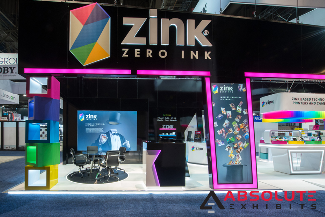 Zink trade show display