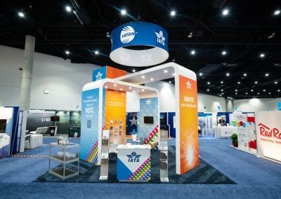 IATA Absolute Exhibits trade show booth