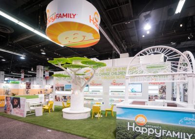 Happy Family Absolute Exhibits trade show booth