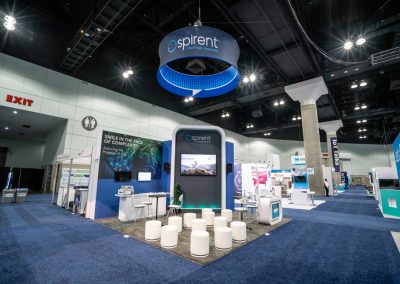 Spirent Absolute Exhibits trade show booth
