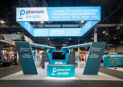 Phenom People Absolute Exhibits trade show booth