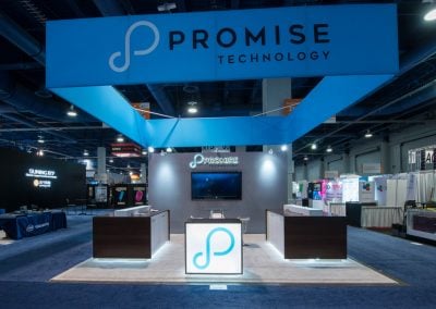 Promise Technology Absolute Exhibits trade show booth