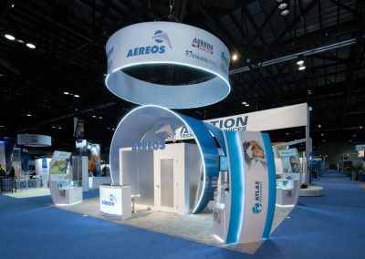 AEREOS Absolute Exhibits trade show booth