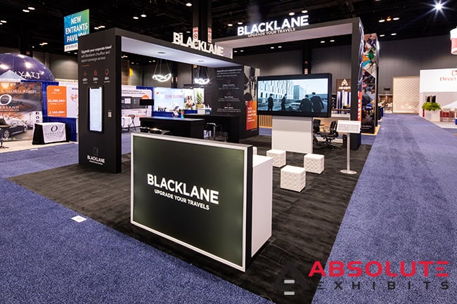 Blacklane trade show exhibit