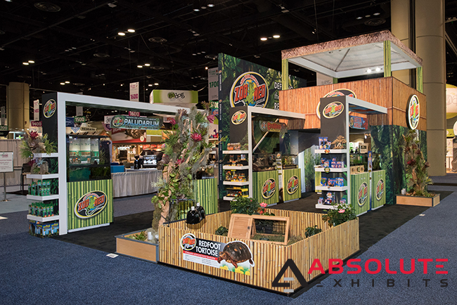 themed trade show display